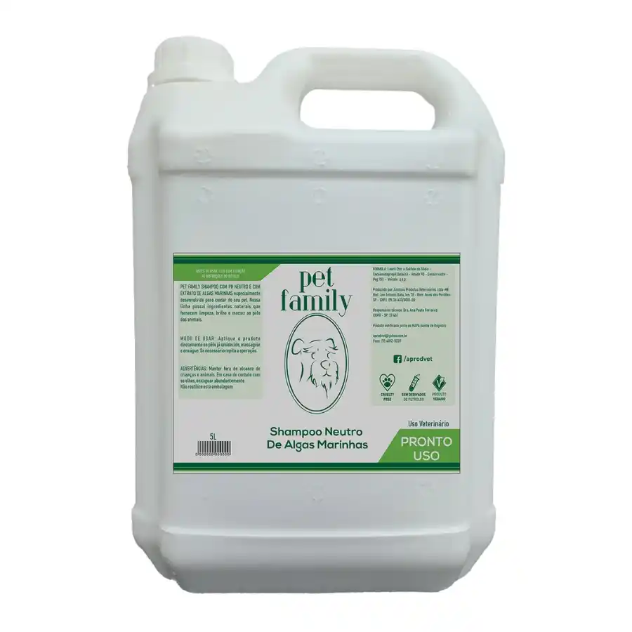 Shampoo Neutro de Algas Marinhas - Pronto Uso