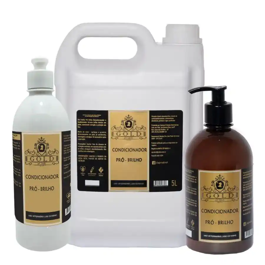Condicionador Pró-Brilho GOLD