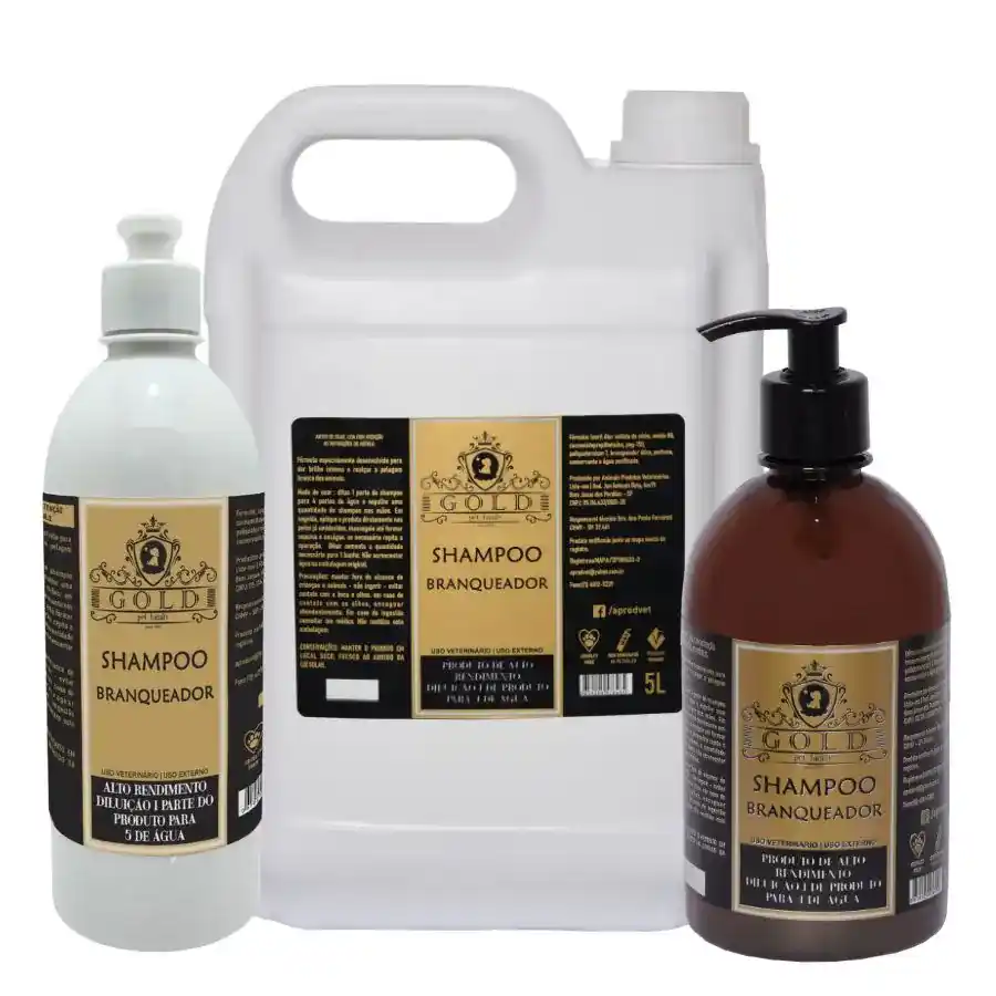 Shampoo Branqueador GOLD
